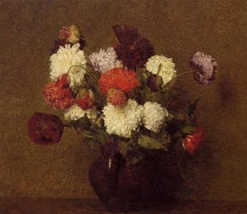Henri Fantin-Latour : Flowers Poppies